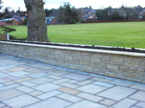 Garden Walling in Altrincham